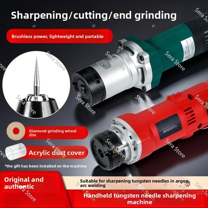 Tungsten Electrode Needle Sharpener Tool - Handheld Tungsten Electrode Grinder for TIG