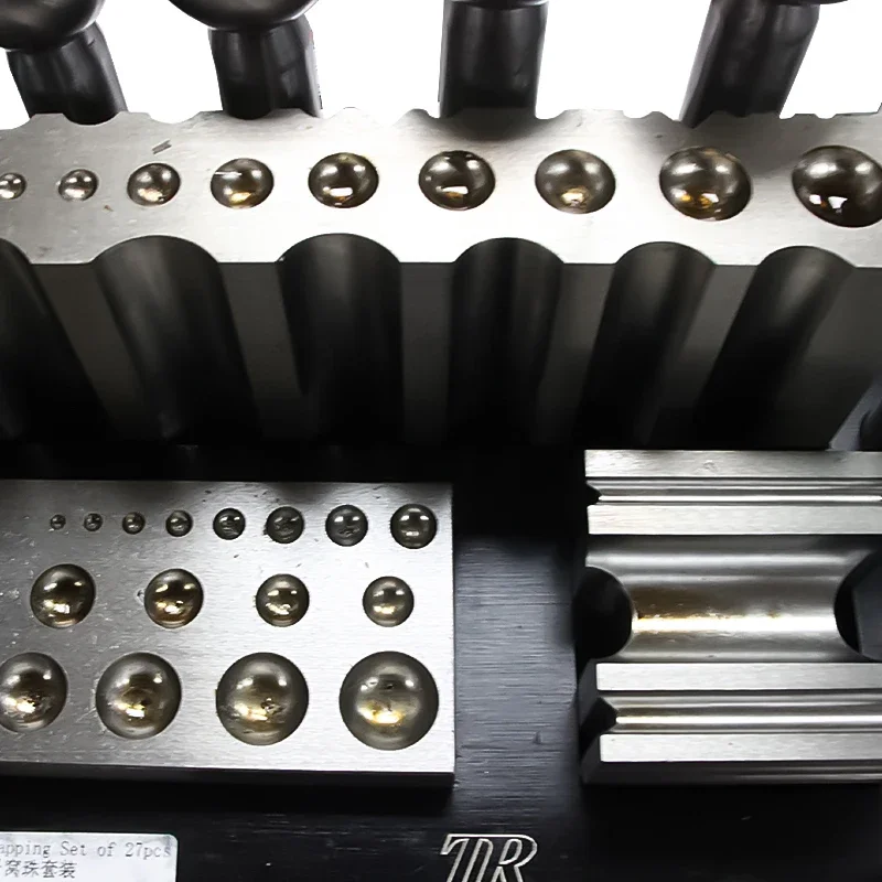 2026/Low Price Metal Doming an - Dapping Block And Punch Set Jewelry Doming recension och pris