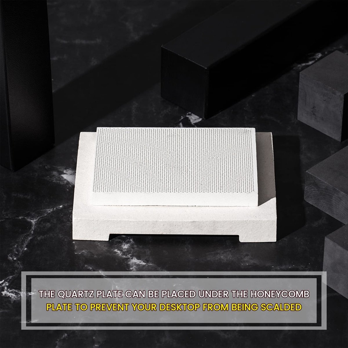 ABJS 2Pcs Ceramic Honeycomb So - Jewelry Soldering Board Ceramic Honeycomb recension och pris