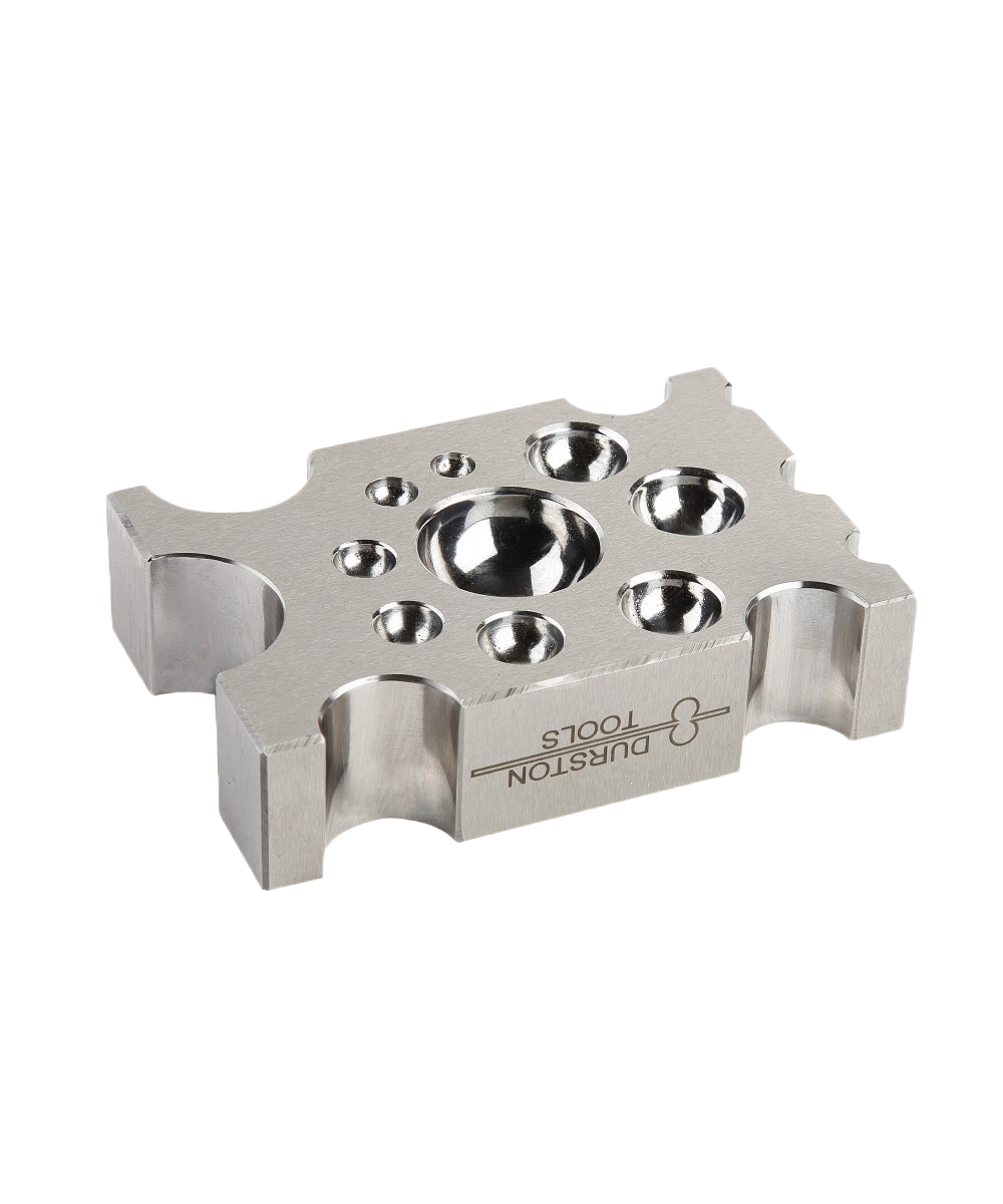 Professional Metalsmithing Too - Dapping Block And Punch Set Jewelry Doming recension och pris