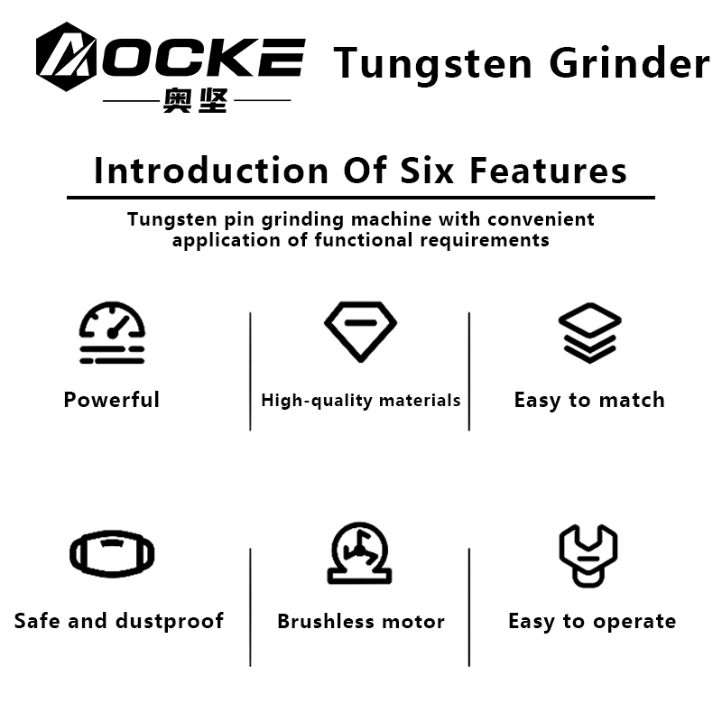 AOCKE AX2Pro Electric Tungsten - Tungsten Electrode Needle Sharpener Tool recension och pris