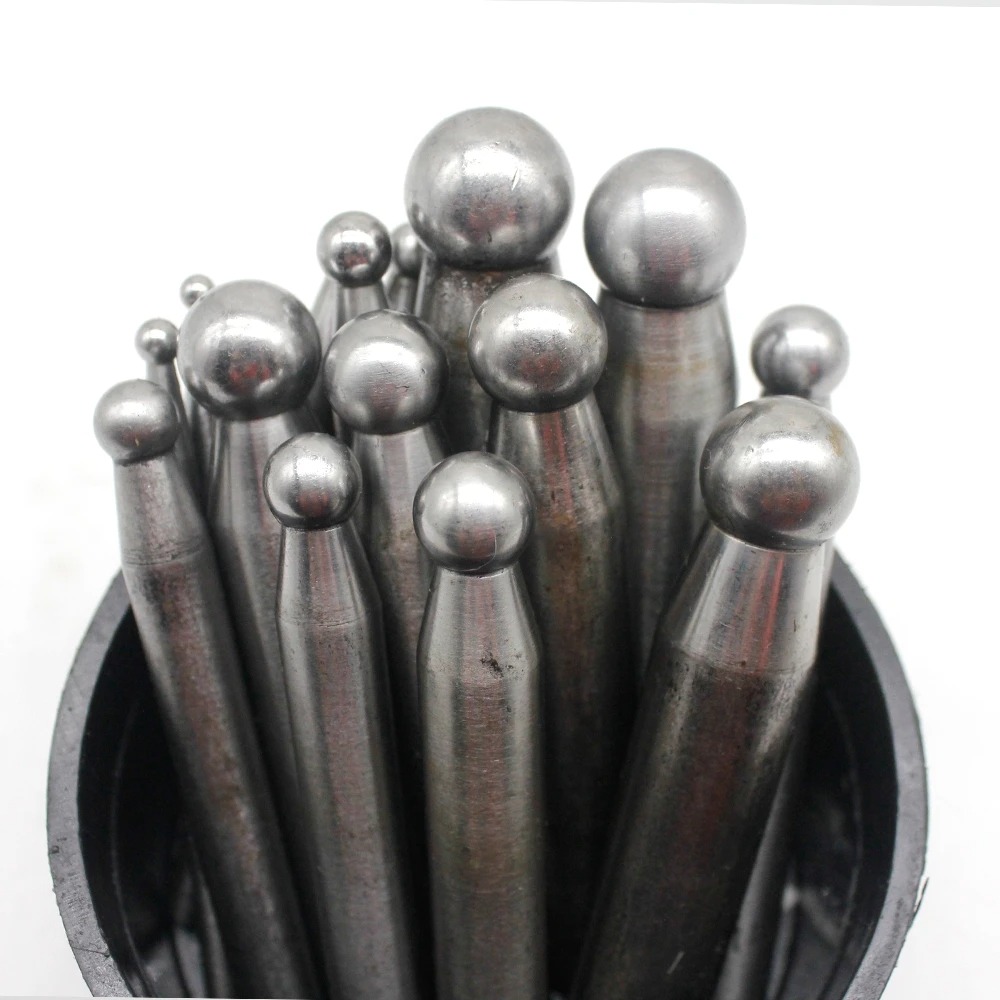 15 Pieces Dapping Punch Set fo - Dapping Block And Punch Set Jewelry Doming recension och pris