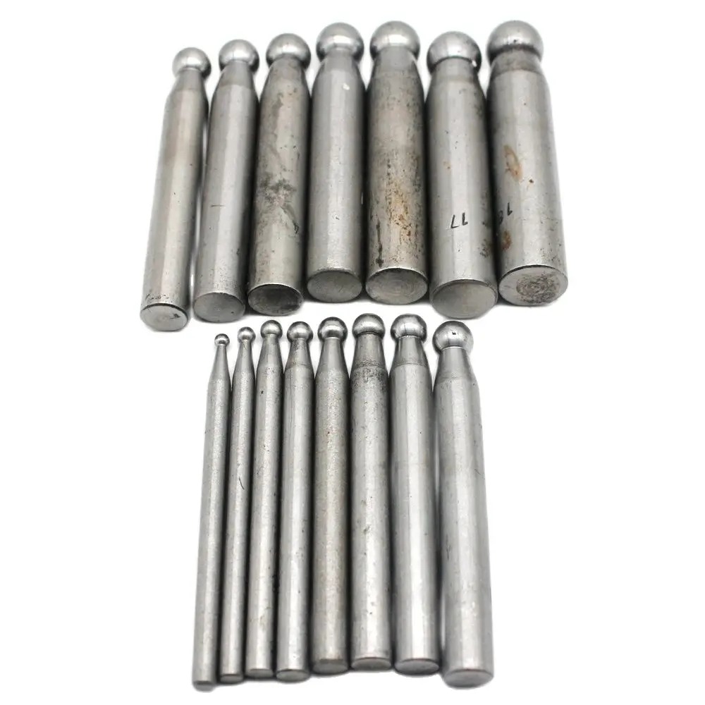15 Pieces Dapping Punch Set fo - Dapping Block And Punch Set Jewelry Doming recension och pris