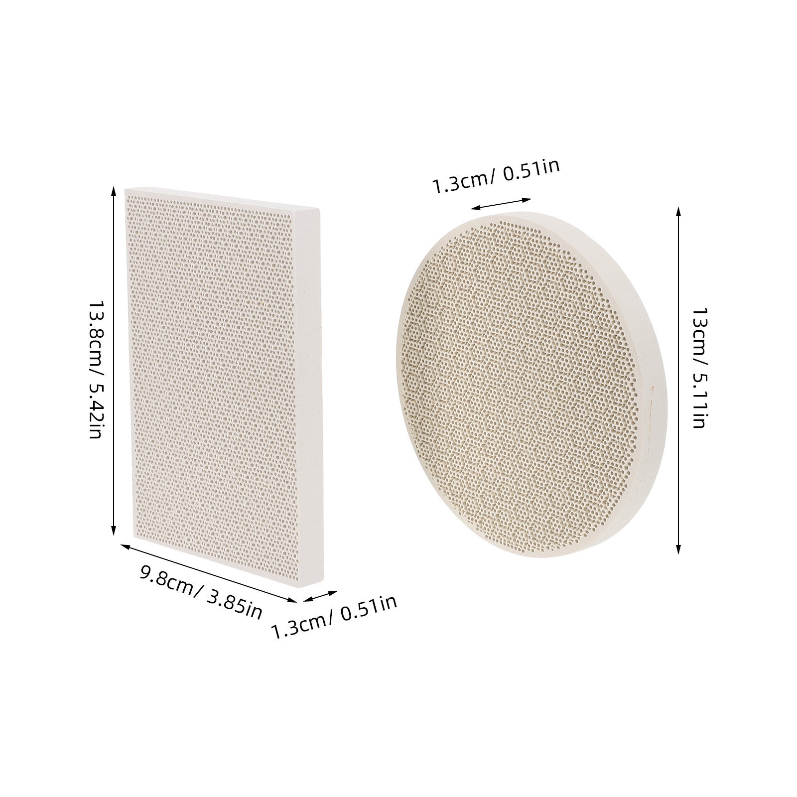 2pcs Honeycomb Ceramic Solderi - Jewelry Soldering Board Ceramic Honeycomb recension och pris