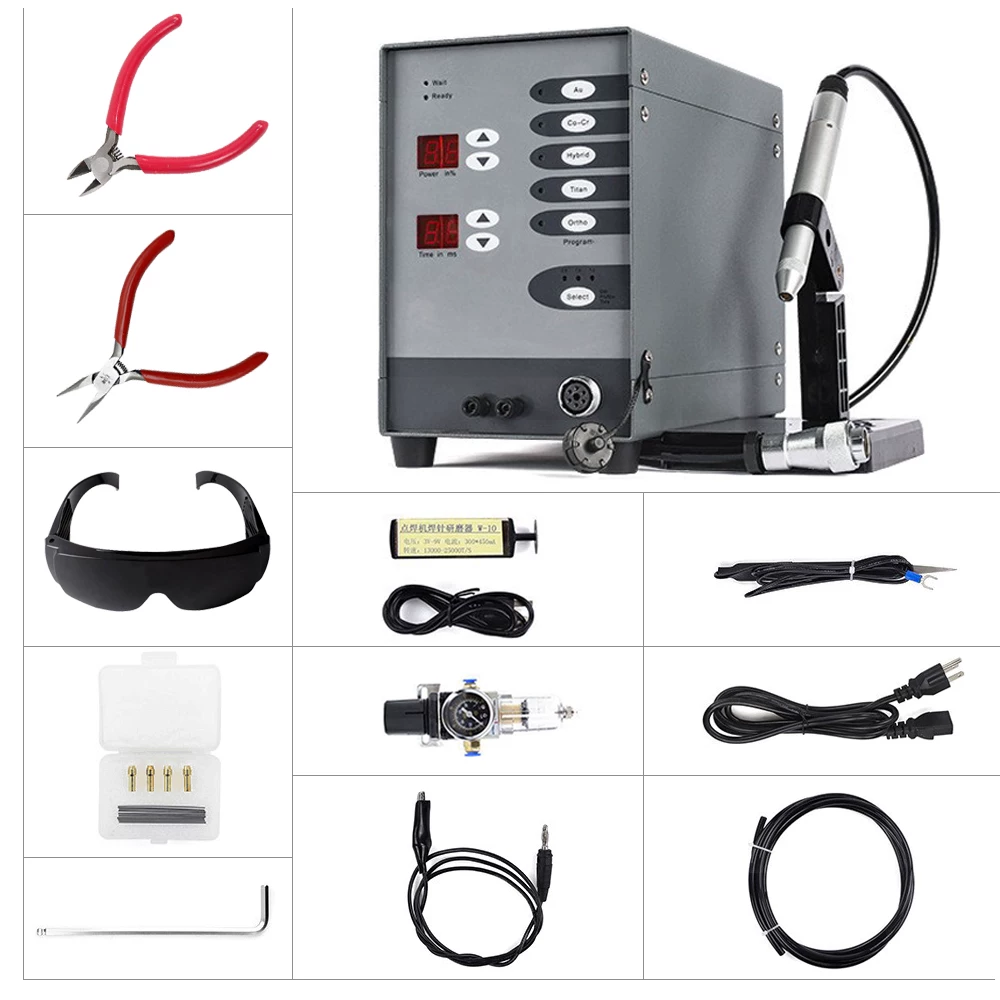 Automatic 110V/220V Dual Volta - Argon Spot Welder Jewelry Welding Machine recension och pris