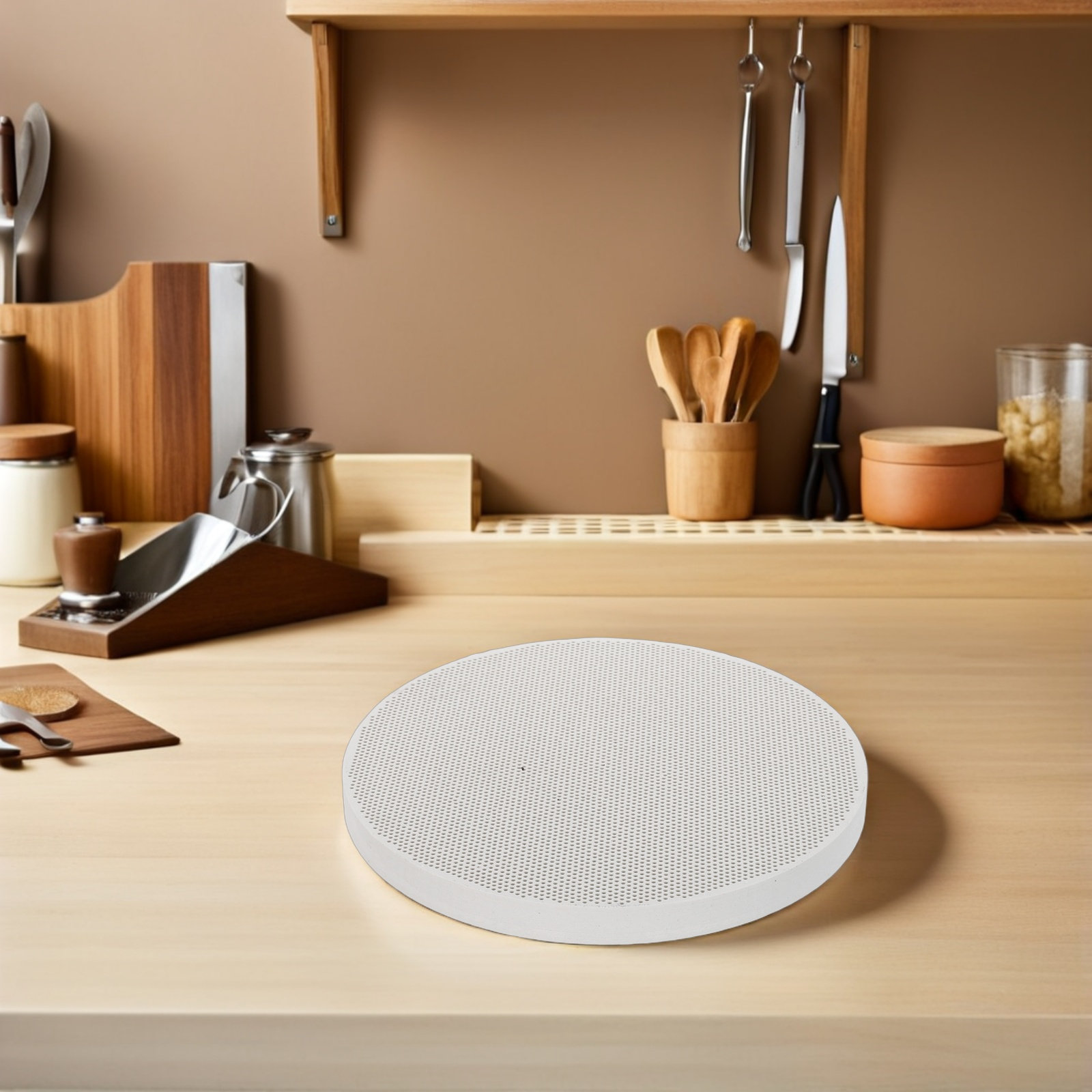 Round Quartz Honeycomb Ceramic - Jewelry Soldering Board Ceramic Honeycomb recension och pris