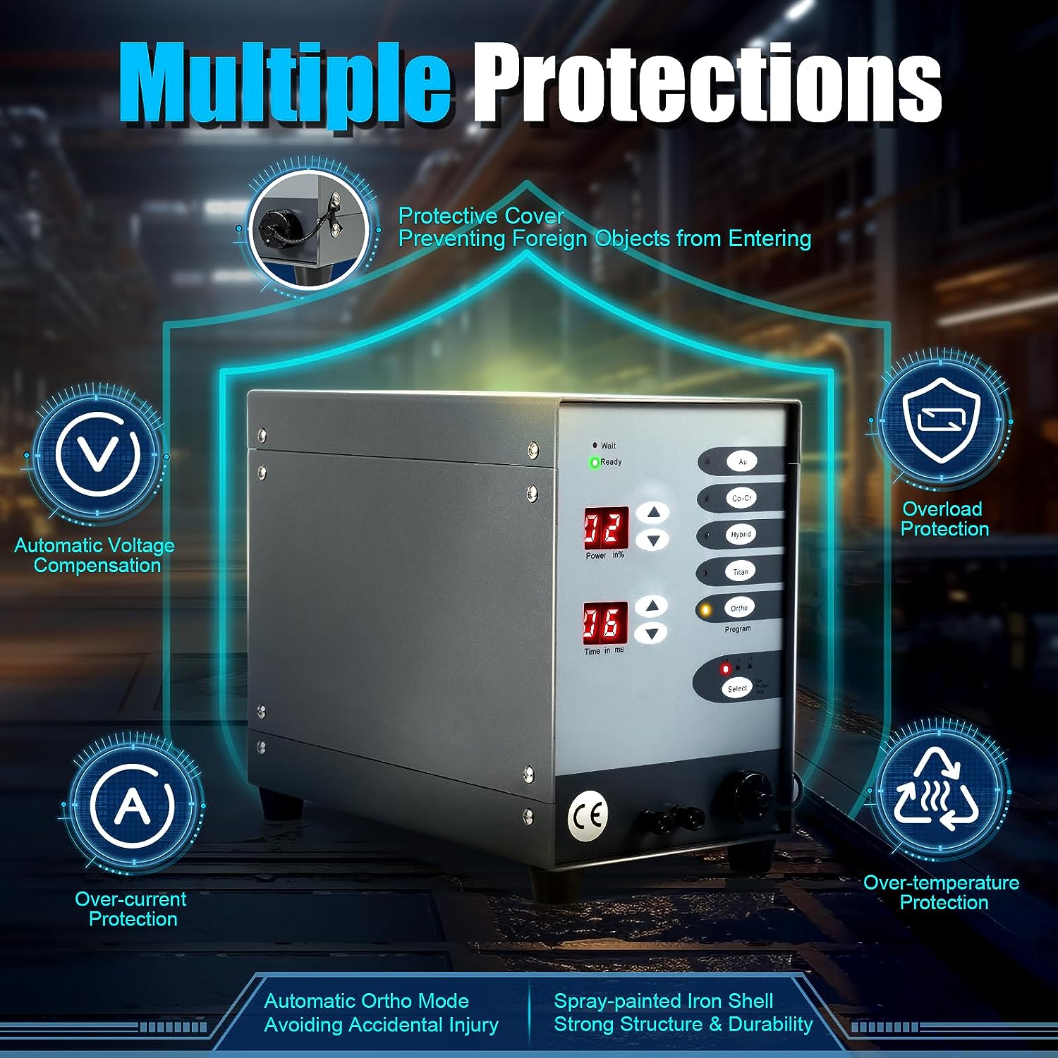 Automatic Numerical Control Sp - Argon Spot Welder Jewelry Welding Machine recension och pris