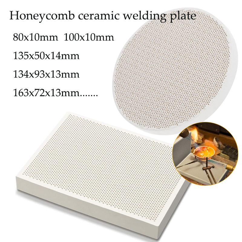 Square/Round Ceramic Honeycomb - Jewelry Soldering Board Ceramic Honeycomb recension och pris