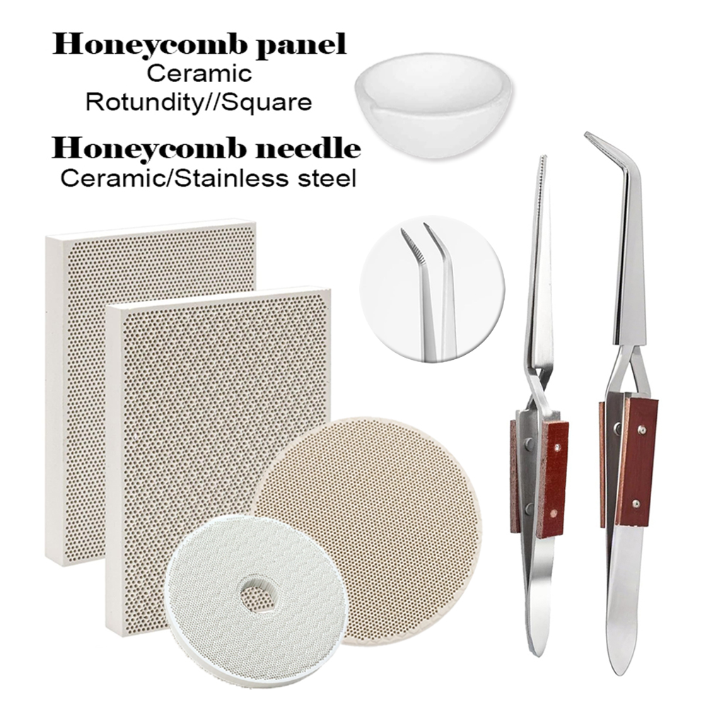 Ceramic Honeycomb Soldering Pa - Jewelry Soldering Board Ceramic Honeycomb recension och pris