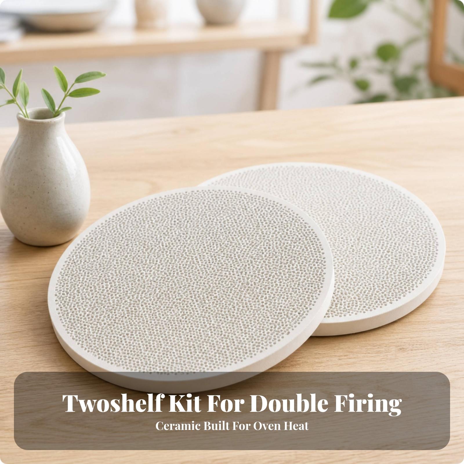 Ceramic Fusing Kiln Shelf Roun - Jewelry Soldering Board Ceramic Honeycomb recension och pris