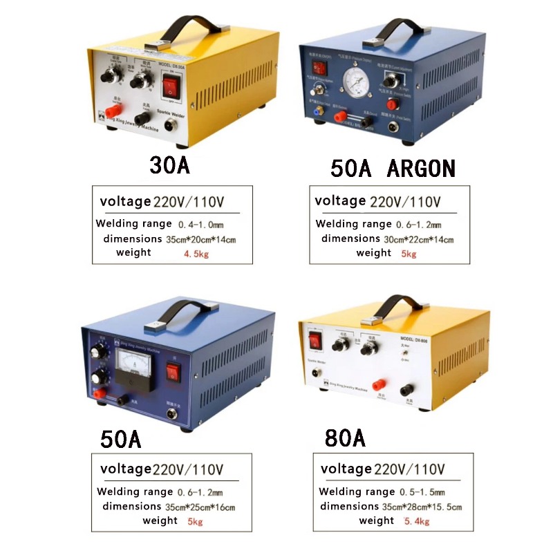DX-80A Pulse Spot Welding Hand - Handheld Laser Spot Welder Jewelry Gold recension och pris