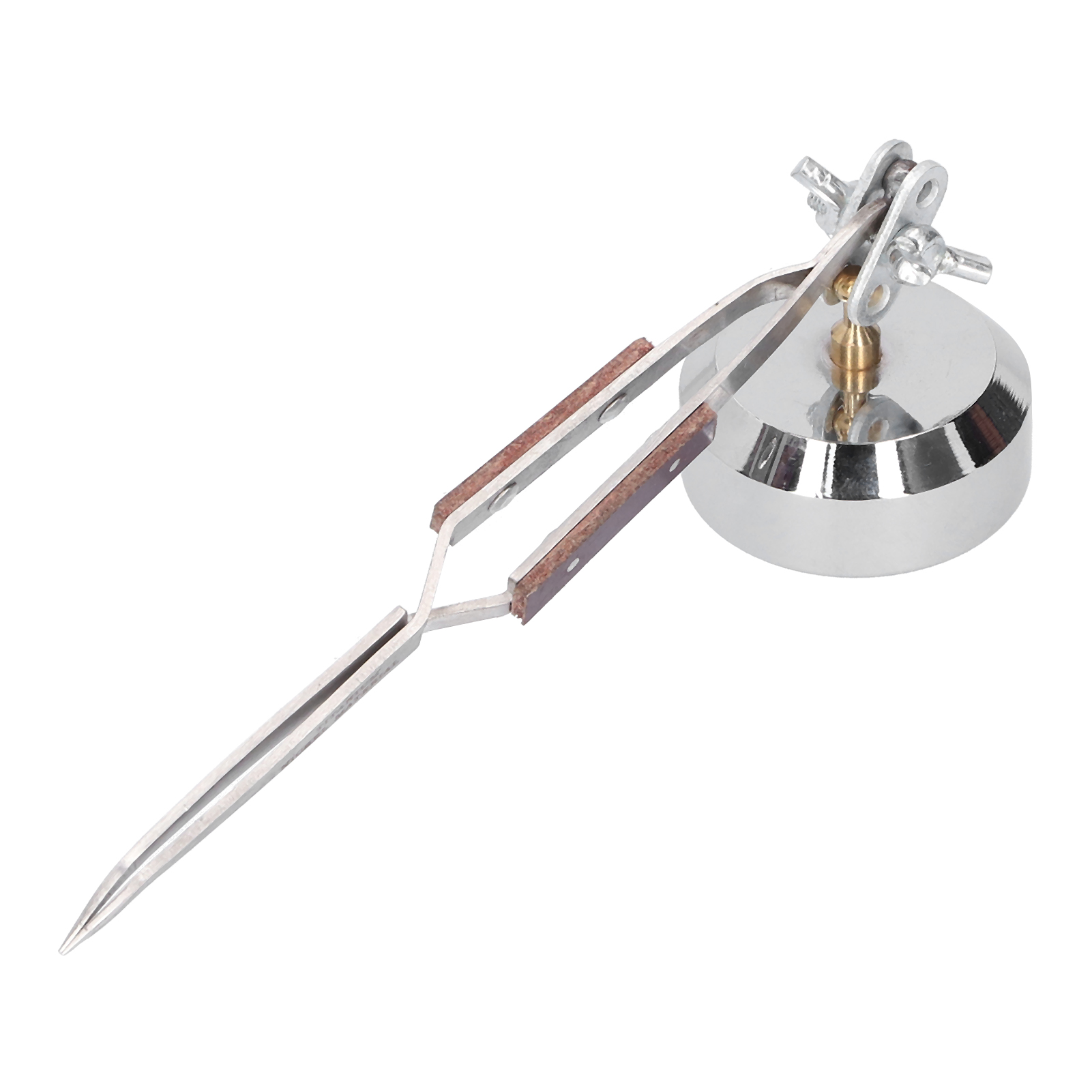 Metal Third Hand Base with Twe - Third Hand Soldering Tweezers Base Clamp recension och pris