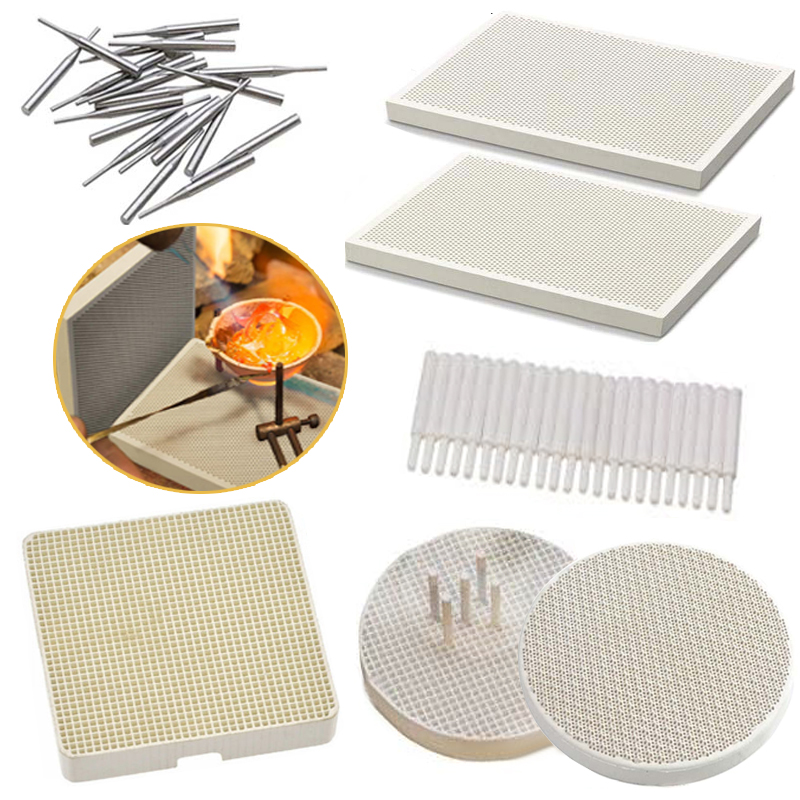 Round/Square Ceramic Honeycomb - Jewelry Soldering Board Ceramic Honeycomb recension och pris