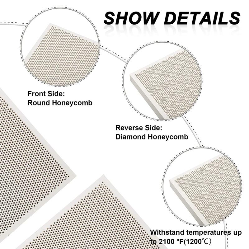 Round/Square Ceramic Honeycomb - Jewelry Soldering Board Ceramic Honeycomb recension och pris