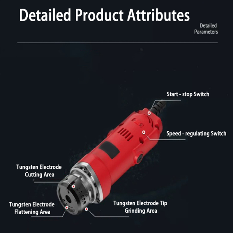 AX1 Electric Tungsten Needle G - Tungsten Electrode Needle Sharpener Tool recension och pris