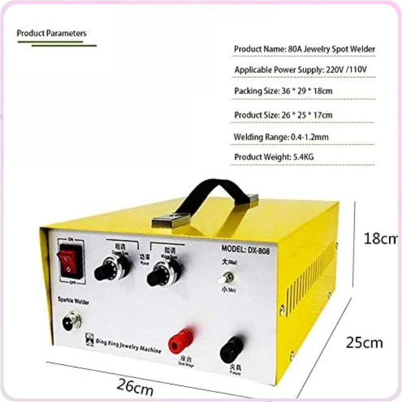DX-80A Pulse Spot Welder, Hand - Handheld Laser Spot Welder Jewelry Gold recension och pris