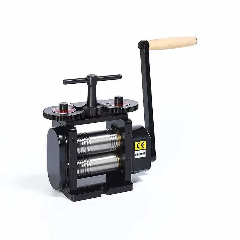 High Performance 110mm Sheet W - Jewelry Rolling Mill Manual Wire Flat Roller recension och pris