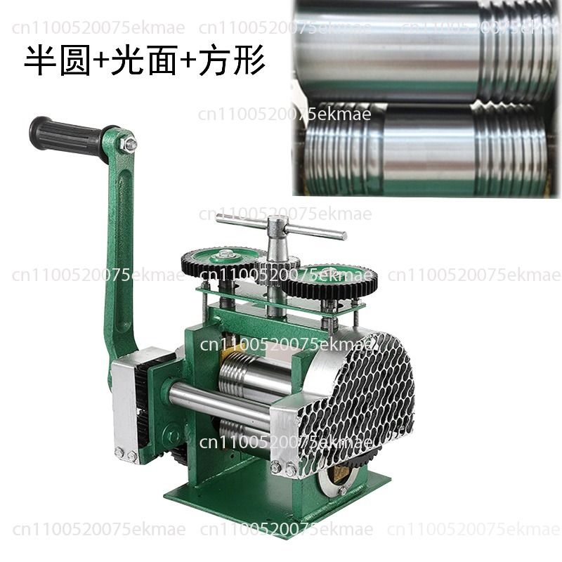 Manual Jewelry Press Rolling M - Jewelry Rolling Mill Manual Wire Flat Roller recension och pris