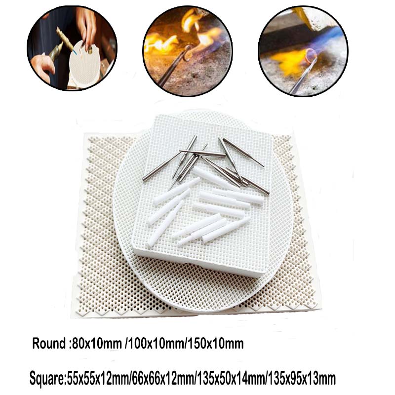 Ceramic Honeycomb Soldering Bo - Jewelry Soldering Board Ceramic Honeycomb recension och pris