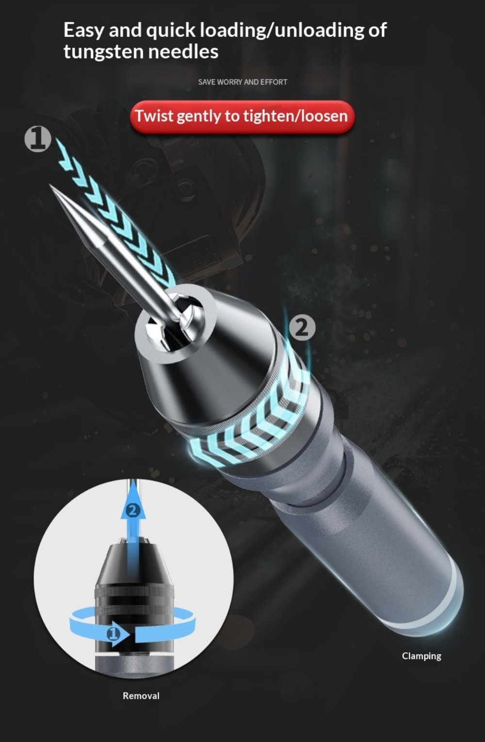Handheld Tungsten Electrode Sh - Tungsten Electrode Needle Sharpener Tool recension och pris