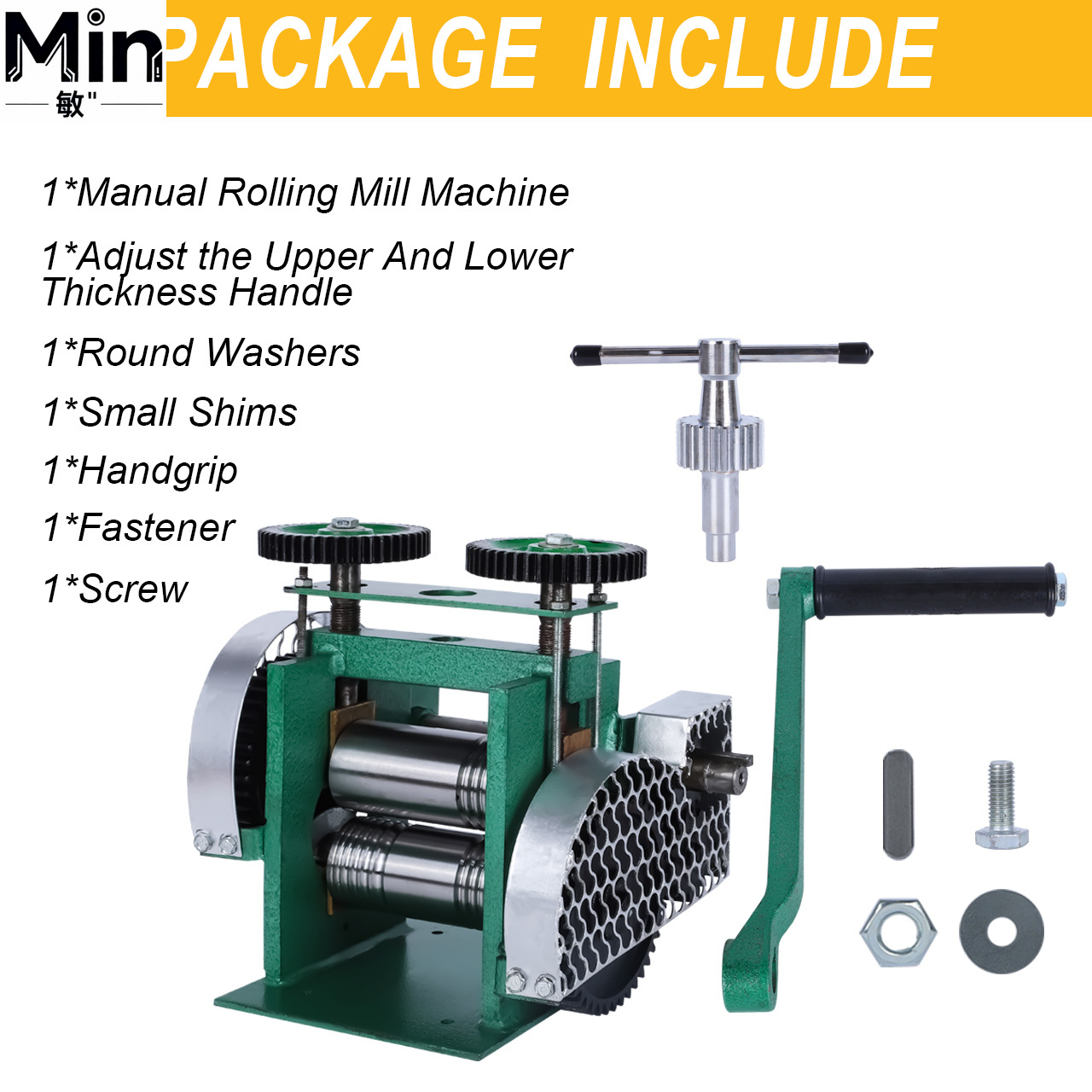 3-in-1 Jewelry Rolling Mill Ma - Jewelry Rolling Mill Manual Wire Flat Roller recension och pris