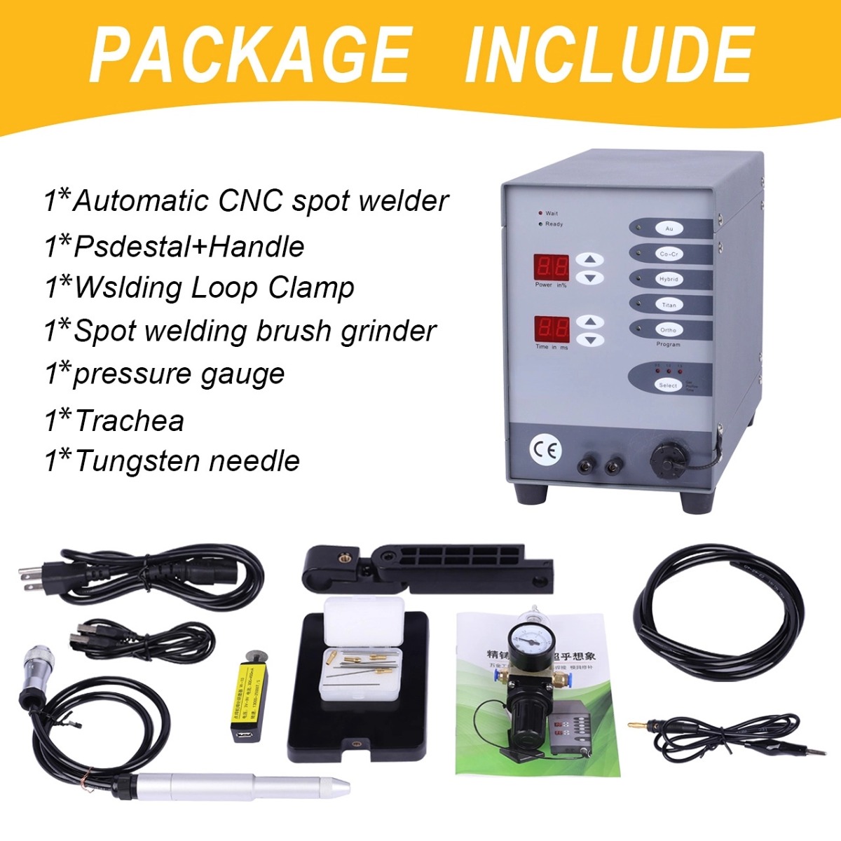 110V/220V Jewelry Spot Welder  - Argon Spot Welder Jewelry Welding Machine recension och pris