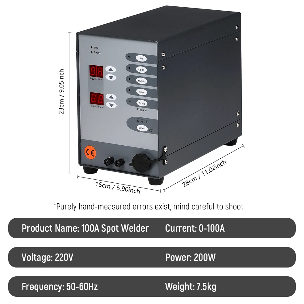 200W Portable Spot Welding Mac - Argon Spot Welder Jewelry Welding Machine recension och pris