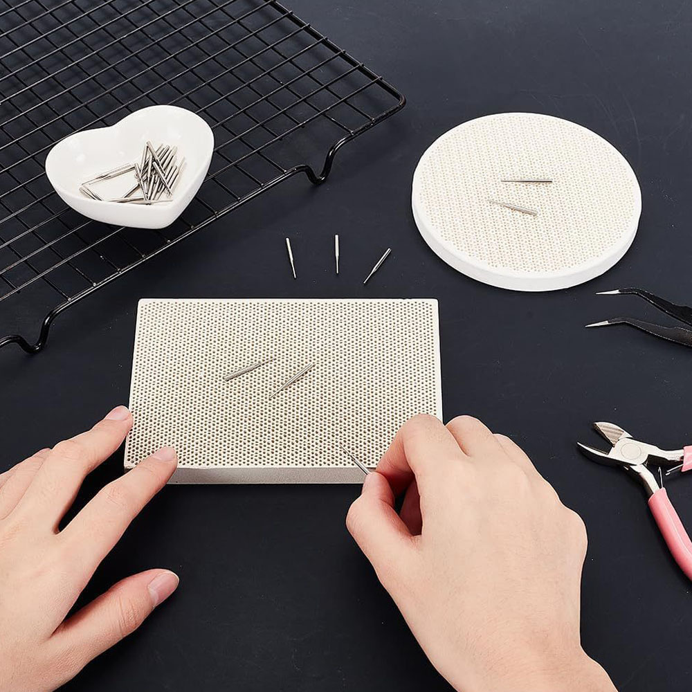 Ceramic Honeycomb Soldering Bo - Jewelry Soldering Board Ceramic Honeycomb recension och pris