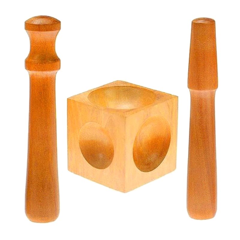 ABVC Jewelry Dapping Making To - Dapping Block And Punch Set Jewelry Doming recension och pris
