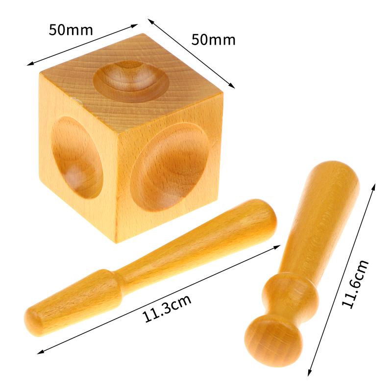 Jewelry Accessories Square Too - Dapping Block And Punch Set Jewelry Doming recension och pris