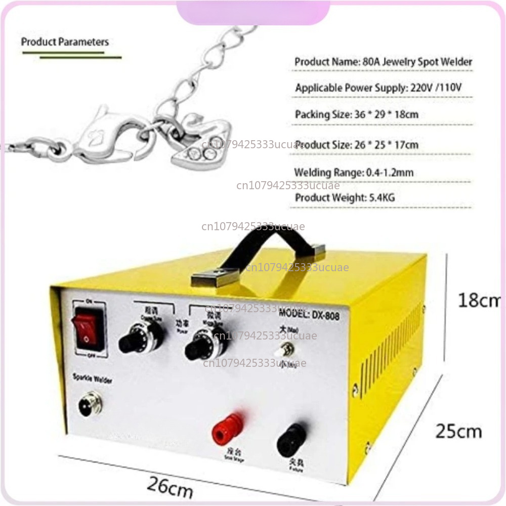 DX-80A Pulse Spot Welding Hand - Handheld Laser Spot Welder Jewelry Gold recension och pris