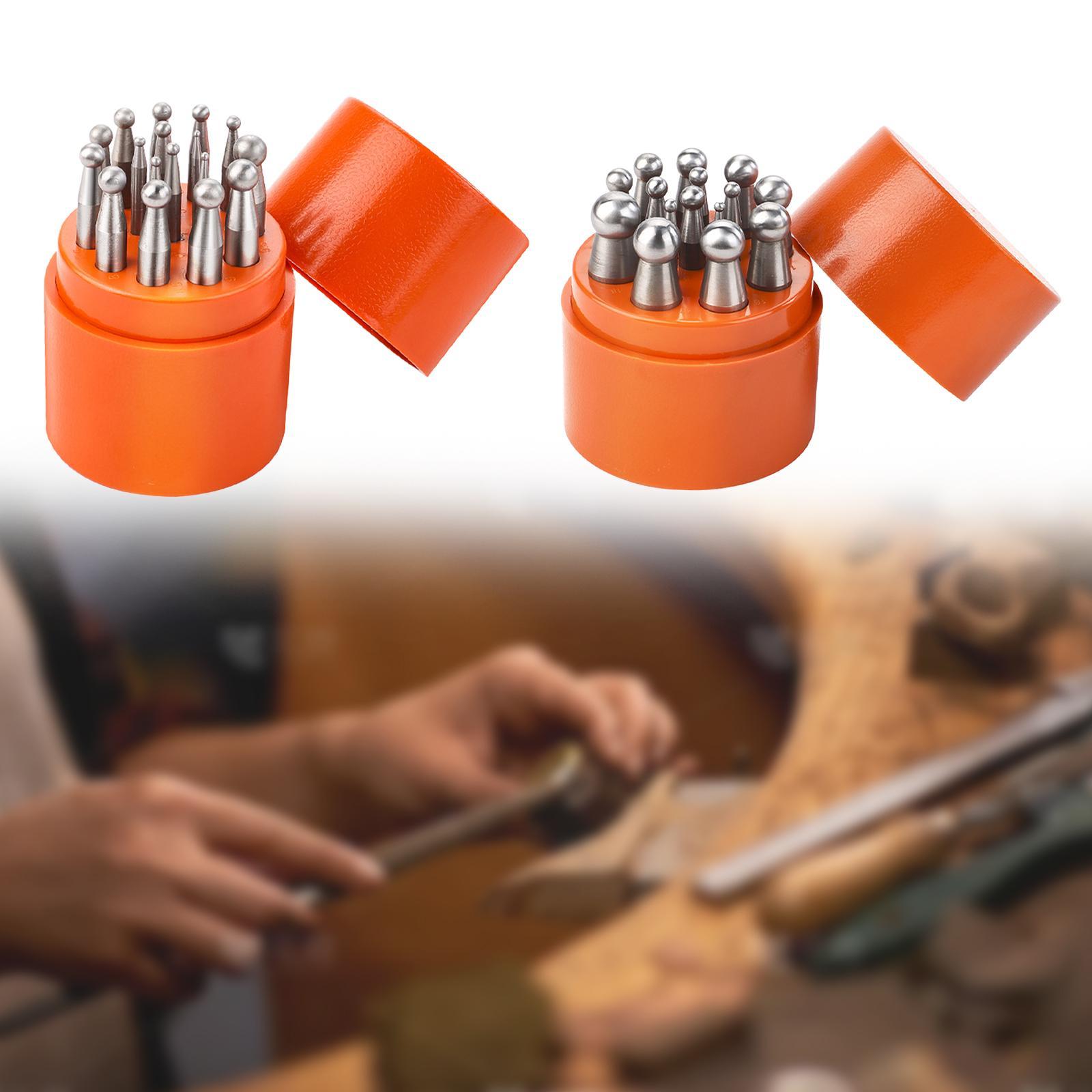 Jewelry Stamping Tools Craftin - Dapping Block And Punch Set Jewelry Doming recension och pris