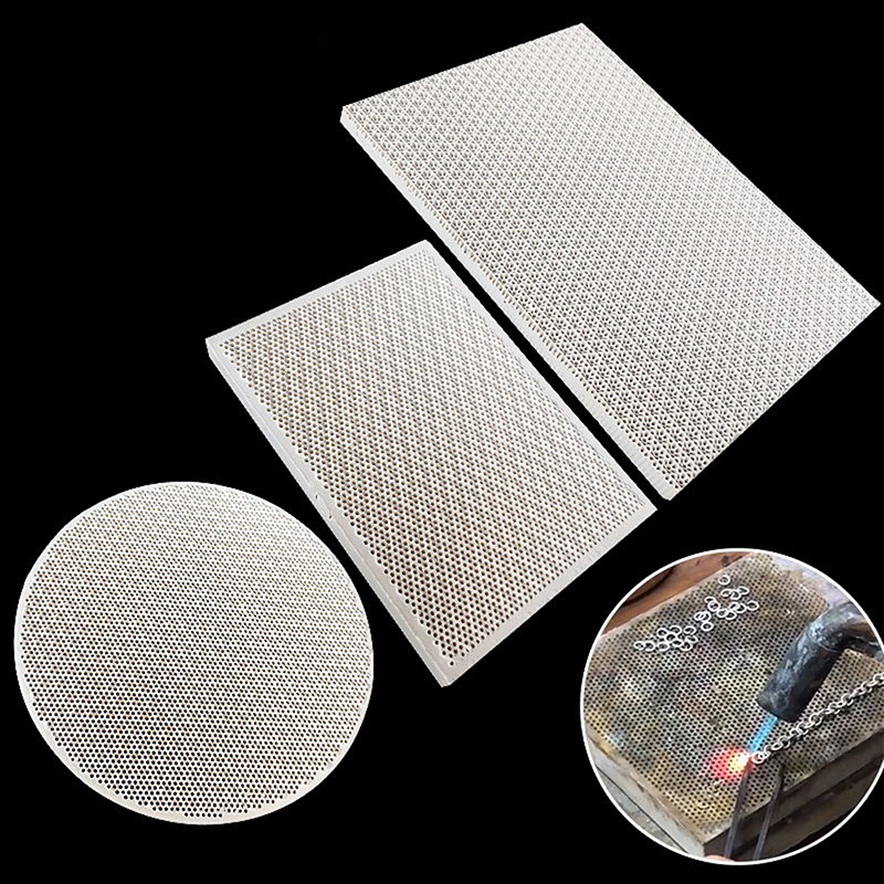 1Pcs Round/Square Ceramic Hone - Jewelry Soldering Board Ceramic Honeycomb recension och pris